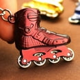 thumbnail image 2 of Ludlz Mini Roller Skates Charm Pendant Car Keychain Key Ring Holder Bag Ornament Gift, 2 of 8