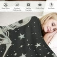 thumbnail image 3 of BCIIG Dancing Skeletons Skull Blanket Halloween Party Horror Skull Gifts Throw Blanket for Adult Kids Soft Flannal Skull Throw Blanket for Bed Couch Sofa Home Decor  40x50in, 3 of 6
