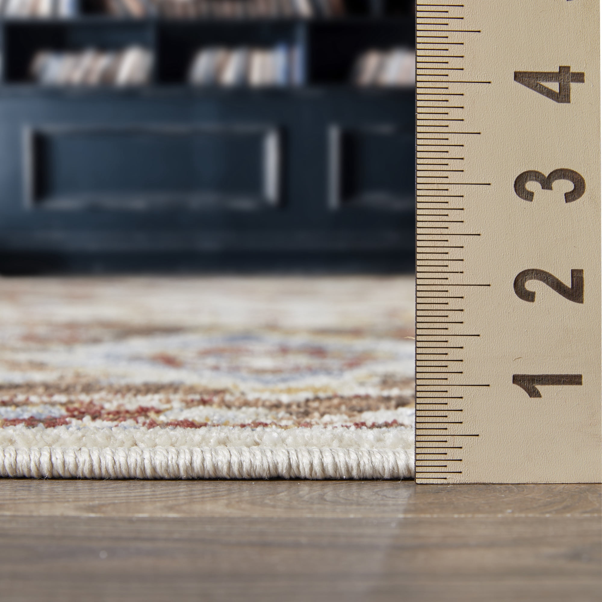 Loomaknoti Alsbrooke Amibell 2' x 7' Brown/Red Tribal Indoor Runner Rug