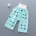 thumbnail image 2 of 1/2/6-Pack Waterproof Cotton Diaper Pants Night Leakproof Baby Training Pants Breathable Washable Potty Training Diaper Pants for Newborn Infant Toddler Kids Boys Girls 0-12 Years, 2 of 9