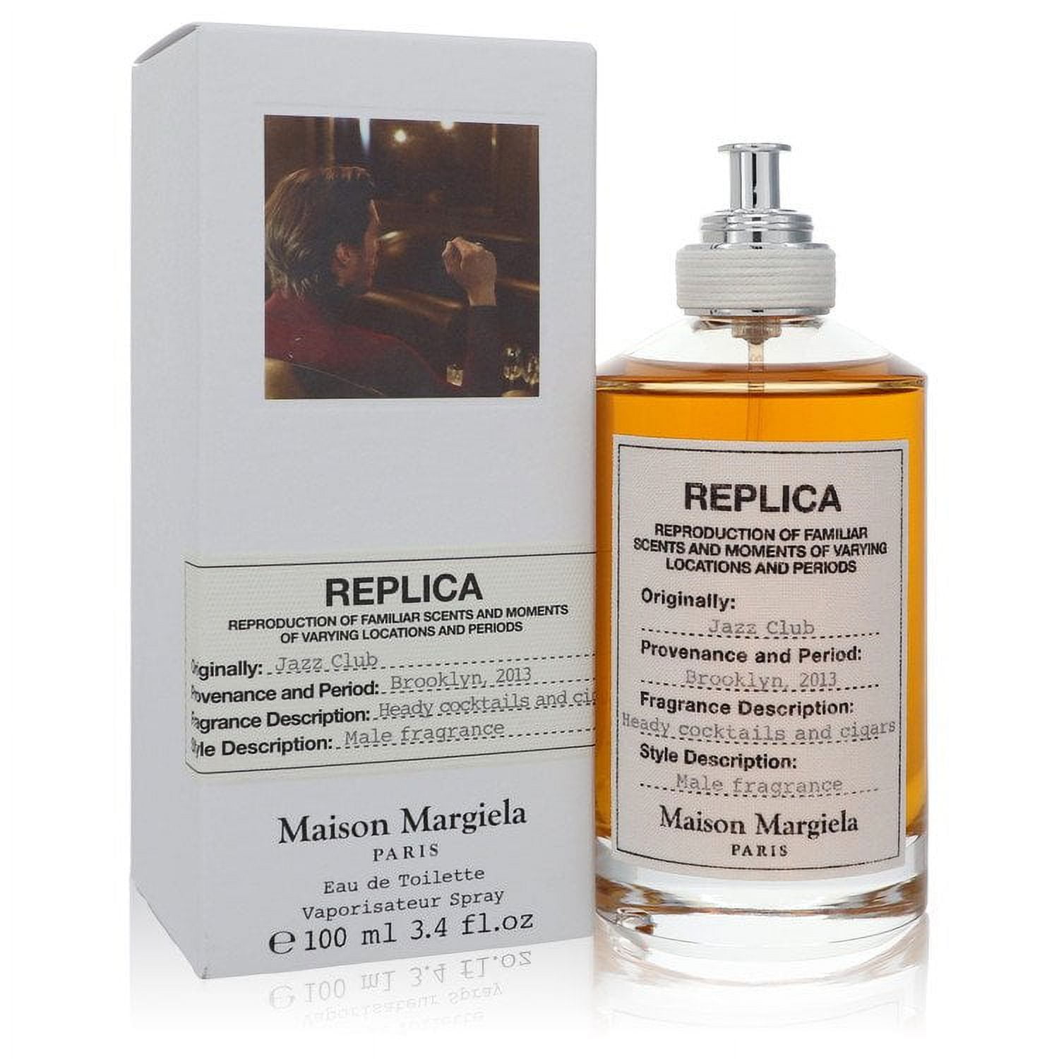 香水(男性用) Maison Margiela REPLICA Jazz Club Replica Jazz Club by Maison Margiela Eau De Toilette Spray