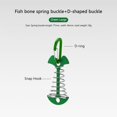 thumbnail image 2 of Fishbone Nail Cuerda Hebilla Camping Ground Portable Spring Hook Wind Green Hugtrwg Para estrenar, 2 of 3