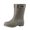 Army Green, variant on Women's Orthopedic Rain Boots, PVC Mid Calf Fleece Lined Rubber Boots, Warm Outdoor Gardening Walking Shoes Pink