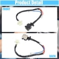 thumbnail image 6 of Unique Bargains 1 Set HVAC Heater Blower Motor Resistor for Mercedes-Benz E300 3.0 Diesel No.2108218351/2108200917, 6 of 6