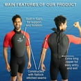 thumbnail image 3 of Airtime Watertime 2mm Floater Men's Springsuit Wetsuit, 3 of 3