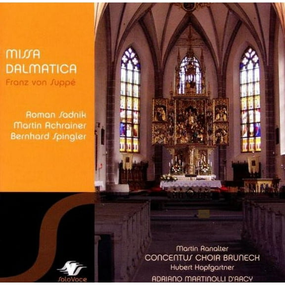 Adriano Martinolli D'arcy - Missa Dalmatica - Classical - CD