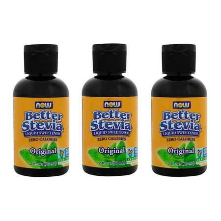 Now Foods - Better Stevia, Liquid Sweetener, Original, 2 ...