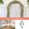 thumbnail image 4 of Guirnalda de plantas artificiales de vid falsa para boda fiesta hogar (hoja de 6.1 pies) JShteea Libre de BPA, 4 of 9