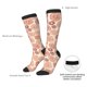 thumbnail image 4 of Fotbe Mushrooms2 Calcetas Divertidas Estampadas para Hombre y Mujer, Calcetas de Algodón hasta la Rodilla para Caminar, Correr, Enfermería y Embarazo, 4 of 6