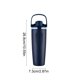 thumbnail image 3 of Uuiauoio Insulated Stainless Steel Water Cup with Handle for Travel Car Use Portable Drinking Bottle Large Capacity Vacuum Flask for Hot and Cold Beverages Outdoor Commuting Office Sports Leak Proof, 3 of 7