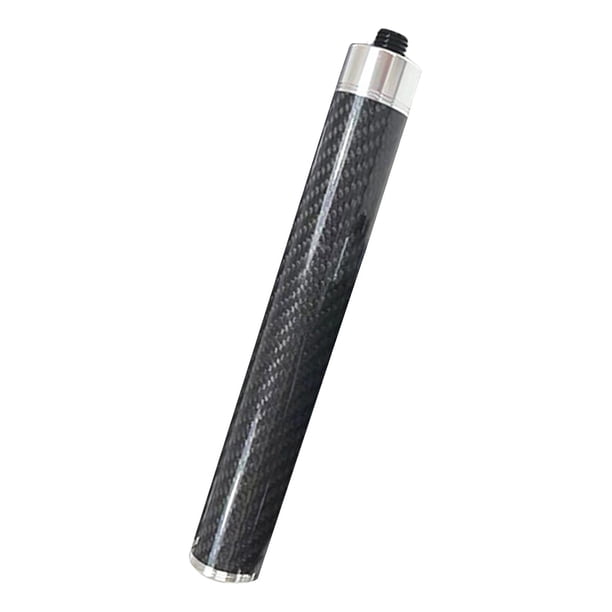 Taco de billar de fibra de carbono compacto con accesorio de parachoques Longitud 225 cm