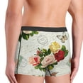 thumbnail image 5 of Disketp Vintage Bike Flower Butterfly Men'S Boxer Briefs,Soft And Breathable Cotton Underwear With Comfortflex Waistband, 5 of 9