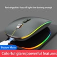 thumbnail image 3 of Ratón inalámbrico Ergonómico Kearding 1600DPI Tipo-C Interfaz Recargable Blanco, 3 of 6