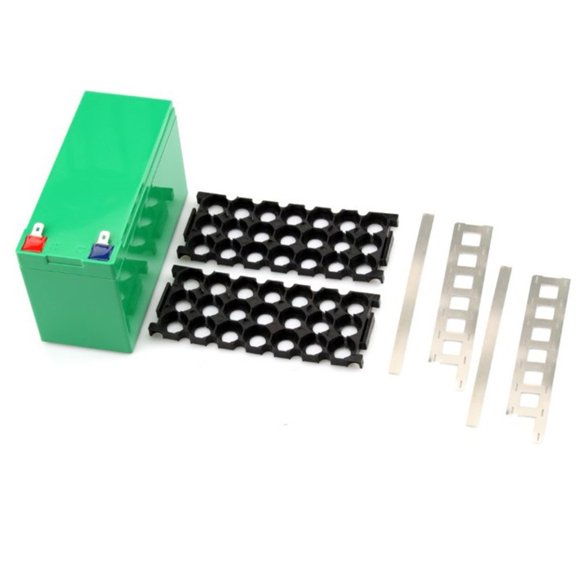 MYG 12V 7Ah Battery Case Holder Fit 18 650 Cells 3*7 Nickel Strip Storage Box