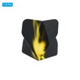 thumbnail image 3 of Uxcell Dart Flights, 12 Pack PET Standard Darts Accessories, Black, Yellow, 3 of 5