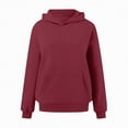 thumbnail image 4 of Towmus Oversized Hoodies for Women Fall Fleece Hooded Sweatshirts Pullover Womens Tops with Pocket, 4 of 5