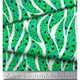 thumbnail image 3 of Soimoi Poly Georgette Tissu Coeur, Point & Feuilles Tissu Imprimé par Yard 42 Pouces de Large, 3 of 3