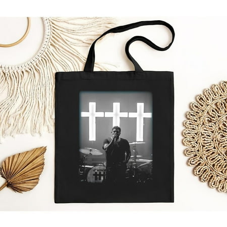 vintage Rare Collection Crosses Band Cotton Black All Men Tote Bag TK1057-TH20892