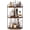 Rustic Brown, variant on Corner Bathroom Counter Organizer, 3-Tier Wood Countertop Organizer for Perfume, Makeup Storage, Skincare Organizers for Vanity, Counter Corner Shelf for Kitchen, Bathroom, Dresser (Natural)