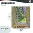 thumbnail image 4 of Stupell Industries Transitional Seat For Spring Expression Canvas Art, 36 x 48, by Melissa Wang, 4 of 8