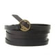 thumbnail image 2 of Five Laps cuero brazalete joyería mujeres hombres café Hugo Pulsera de múltiples capas de moda, 2 of 5