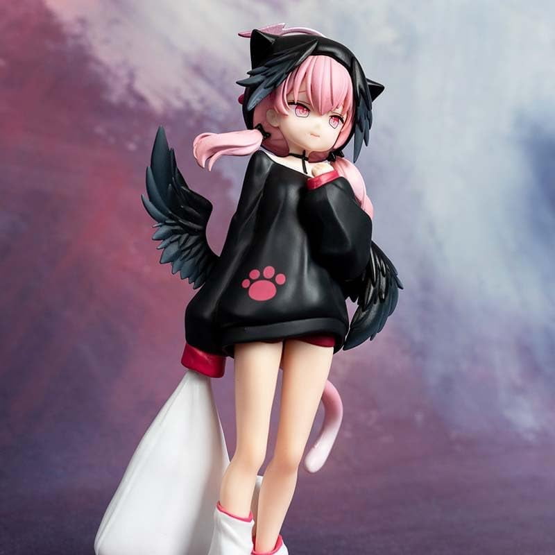 New Koharu Figure, Standing ‌Shimoe Koharu Anime Figures 19cm/7.5nch Handmade Cosplay PVC Statues Collectible Souvenirs for Anime Fans Gifts