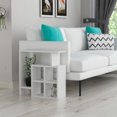 thumbnail image 2 of Ada Home Decor Furniture White 3 Tier Smith Modern Side Table, 2 of 3