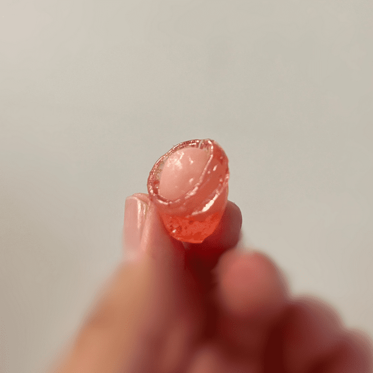 GT Gummy Lychee Peelable Candy, 3.7 oz, Non-GMO, Gluten-Free