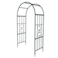 thumbnail image 4 of UBesGoo Garden Arch Arbor Trellis Steel Archway for Climbing Plants,7.2 Ft Iron, 4 of 11