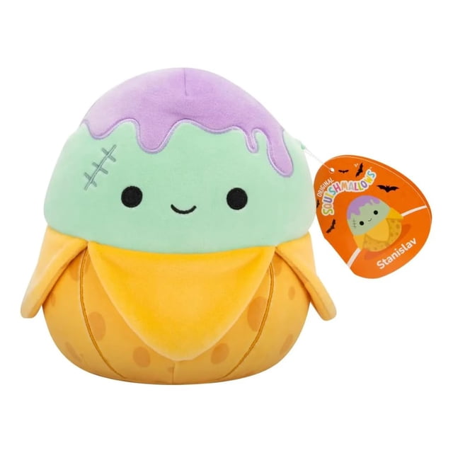 Peluche Squishmallows Original Halloween Stanislav, 7.5 pulgadas