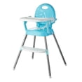thumbnail image 2 of Silla de alimentación plegable, trona para bebé, silla de alimentación ligera para niños, trona para bebé, rendimiento de alta gama, 2 of 8