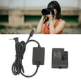 thumbnail image 1 of Digital Camera Dummy Battery, Type C Power Adapter LP E10 Dummy Battery Perfect Fit Fast Charging  for Photography, 1 of 7