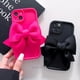 thumbnail image 4 of S 21 22 23 Cute 3D Bow Silicone Case On For Samsung Galaxy S23 S21 Fe S22 Plus Ultra Rose Red Girl Gift Soft Cover S23fe S21plus, 4 of 5