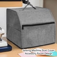 thumbnail image 4 of Cubierta Antipolvo Para Máquina De Coser, Cubierta De Almacenamiento De Serger Con Portátil, Bolsa De Accesorios De Amplia Compatibilidad Para Uso Doméstico, 4 of 7