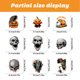 thumbnail image 2 of 2 juegos de pegatinas estáticas para ventanas de Halloween, casa embrujada, Jack-O-Lantern, araña, fantasma, fiesta navideña, pegatinas decorativas para ventanas, 2 of 6