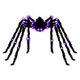 thumbnail image 1 of Billuyoard Decoraciones de arañas de Halloween adorno de araña que se arrastra espeluznante con iluminación luminosa 150cm, 1 of 6