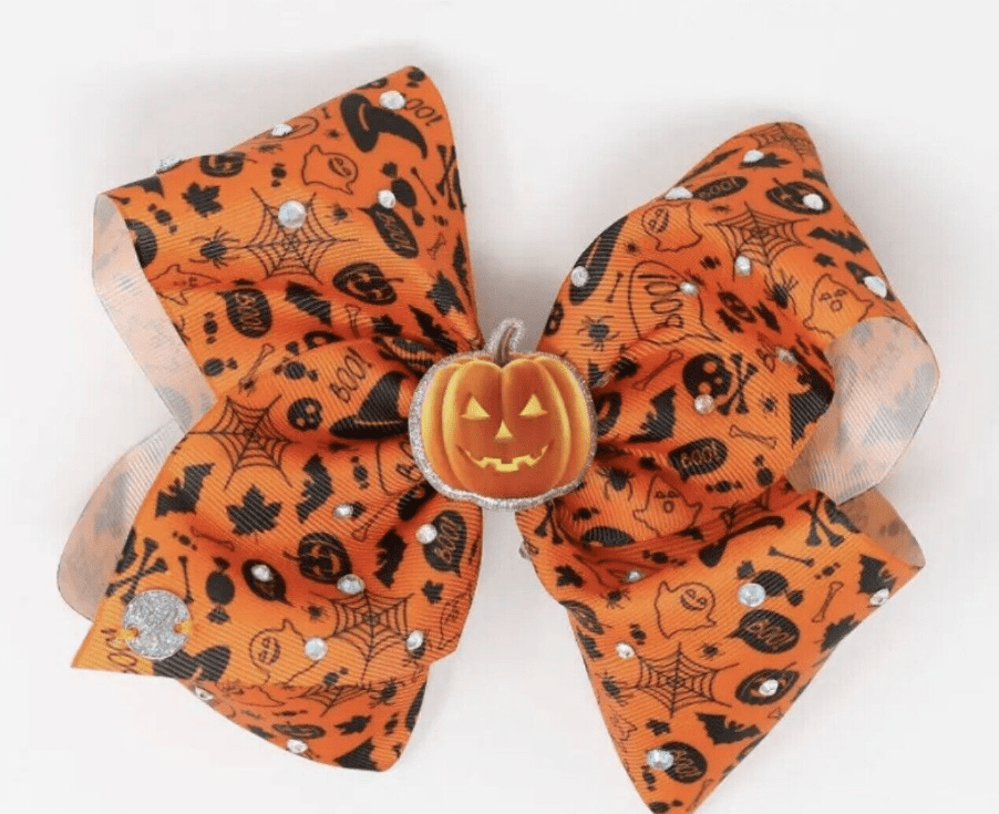 JOJO Siwa Halloween Bow Dark Orange