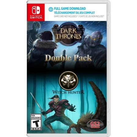 Dark Thrones + Witch Hunter Double Pack GS2 Games Nintendo Switch [Code in Box] 850017102422