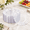 Clear-7in, variant on 72 Pack Red Plastic Plates 10" Disposable Wave Edge Dinner
