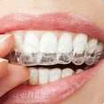 thumbnail image 4 of Customizable Nighttime Teeth Grinding Protector - 4-Piece Set with 2 Sizes, Hygiene Storage Case | Food-Grade, BPA & Latex-Free Material | Reusable, Comfortable Fit Mouth Guard for Oral Care, 4 of 6
