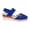 Blue, variant on Women's Espadrille Wedge Sandals Platform Closed Toe Sandals Comfortable Slingback Casual Walking Summer Shoes