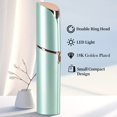 thumbnail image 2 of Electric Painless Facial Hair Remover for Women - Rechargeable Hair Removal Device with 2 Replacement Heads for Face, Lip, and Chin, 2 of 5