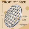 thumbnail image 5 of Russian Dumpling Mold 37 Holes 1.1' Pelmeni Maker, Aluminum Alloy Ravioli Dumpling Maker Press, 5 of 5