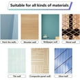 thumbnail image 6 of 6.3 Inch Metal Journal Stencil Planner Diary Notebook Lines Banners Arrow Bookmark Stainless Steel Stencils Template for DIY Painting Scrapbook Engraving Wood Burning Pyrography Habit Tracker, 6 of 7