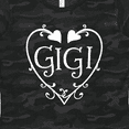 thumbnail image 4 of Inktastic Gigi with hearts and swirls Women's T-Shirt, 4 of 5