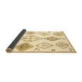 thumbnail image 2 of Ahgly Company Indoor Round Solid Brown Modern Area Rugs, 6' Round, 2 of 4