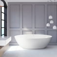 thumbnail image 2 of 63" Streamline N420WH Soaking Freestanding Tub and Tray With Internal Drain, 2 of 8
