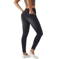 thumbnail image 3 of Yievot Denim Jeggings for Women with Pockets Stretchy Skinny Pull on Jeans High Waist Butt Lifting Jean, 3 of 7