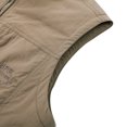 thumbnail image 5 of Leesechin Men's Outdoor Vest Leisure Jacket Lightweight Vest with Zip Many Pockets, 5 of 9