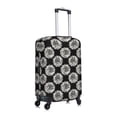 thumbnail image 3 of Uemuo White Sunflowers Printed Washable Luggage Cover - Fashion Suitcase Protector Fits 18-32 Inch Luggage -Medium, 3 of 9